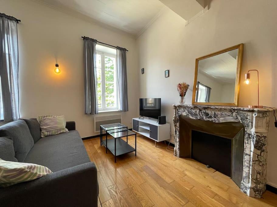 L'Appartement Tomey Avec Parking Carcassonne Bagian luar foto