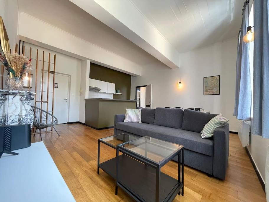 L'Appartement Tomey Avec Parking Carcassonne Bagian luar foto